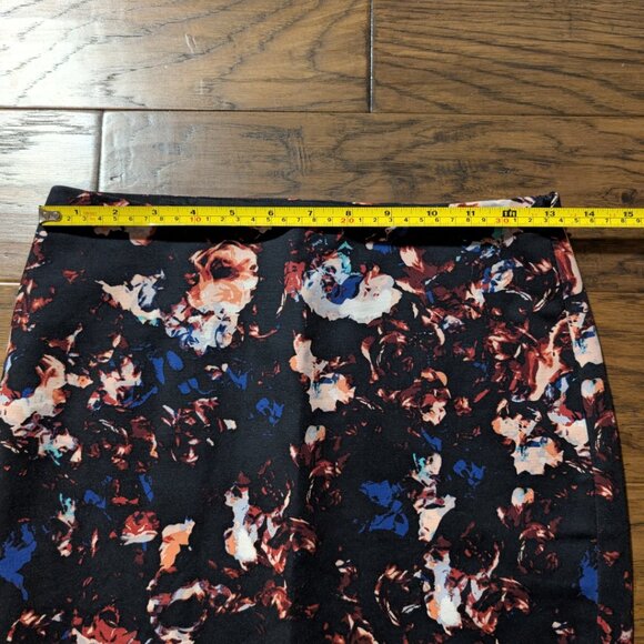 RW&CO mini skirt black print size 0 - Picture 6 of 11